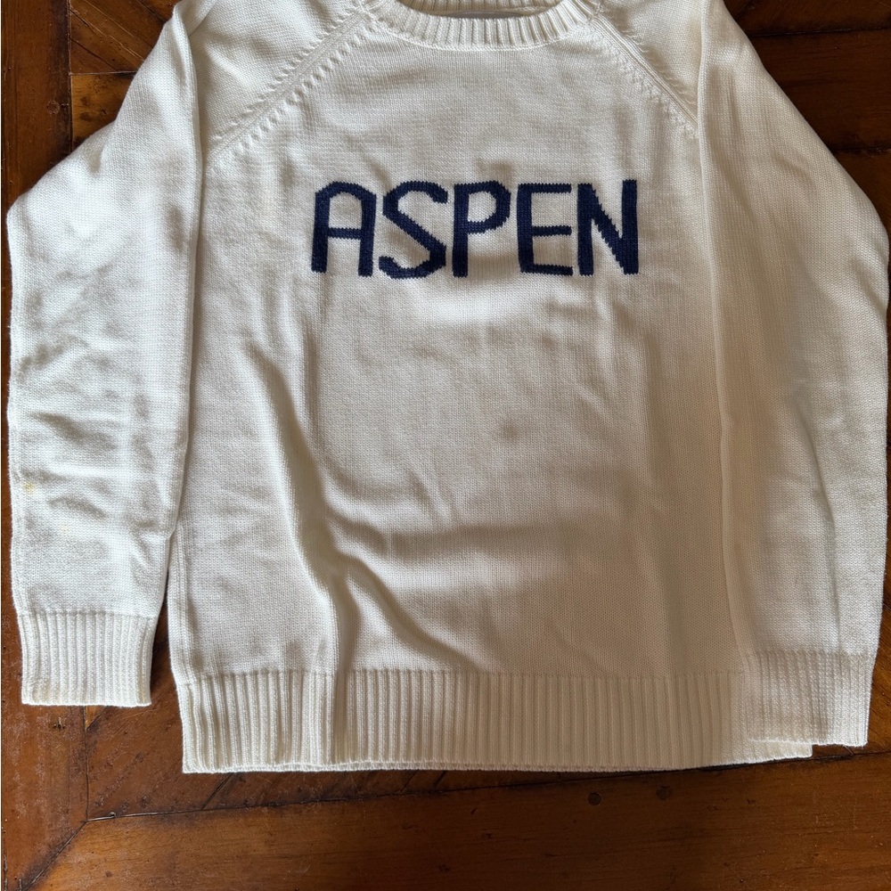 Ellsworth and Ivey Women’s Cream Sweater size Medium